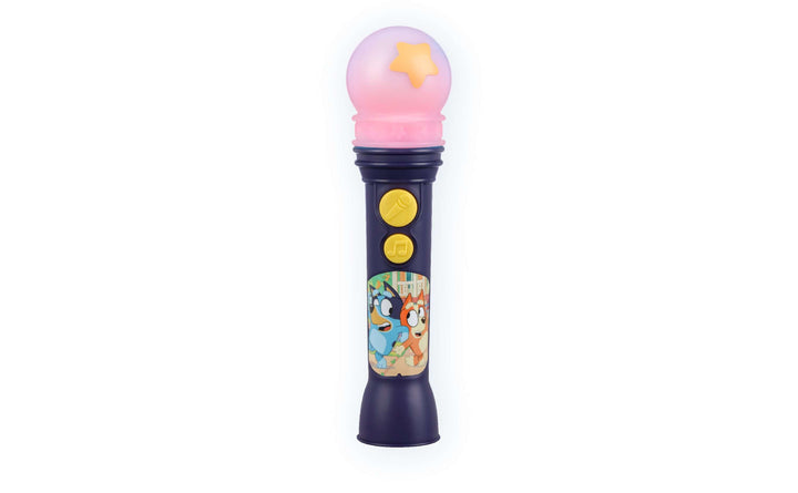 Bluey Karaoke Microphone Toy with Bluey Graphics and Kid-Friendly Controls