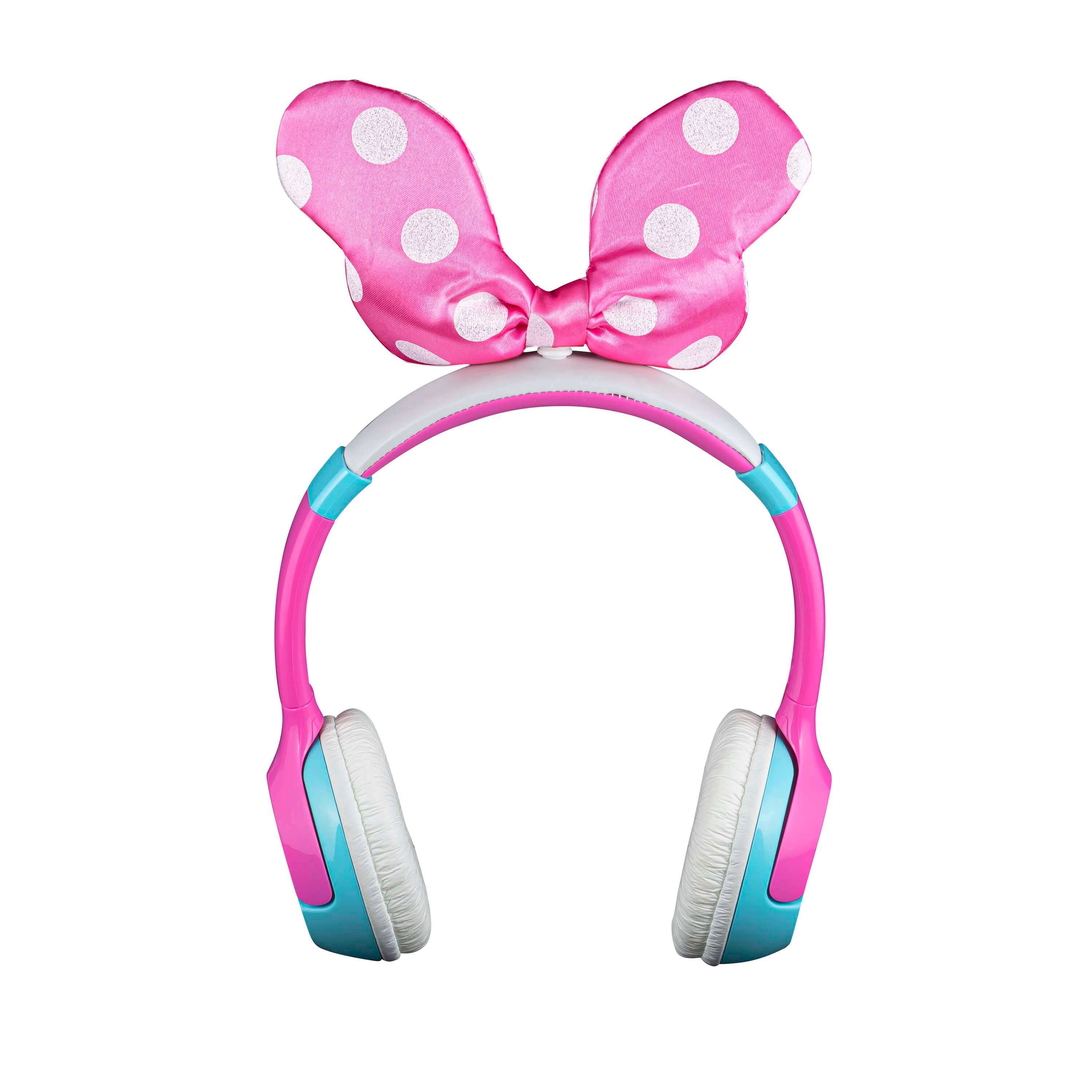 Minnie Mouse Wireless Headphones for Girls eKids