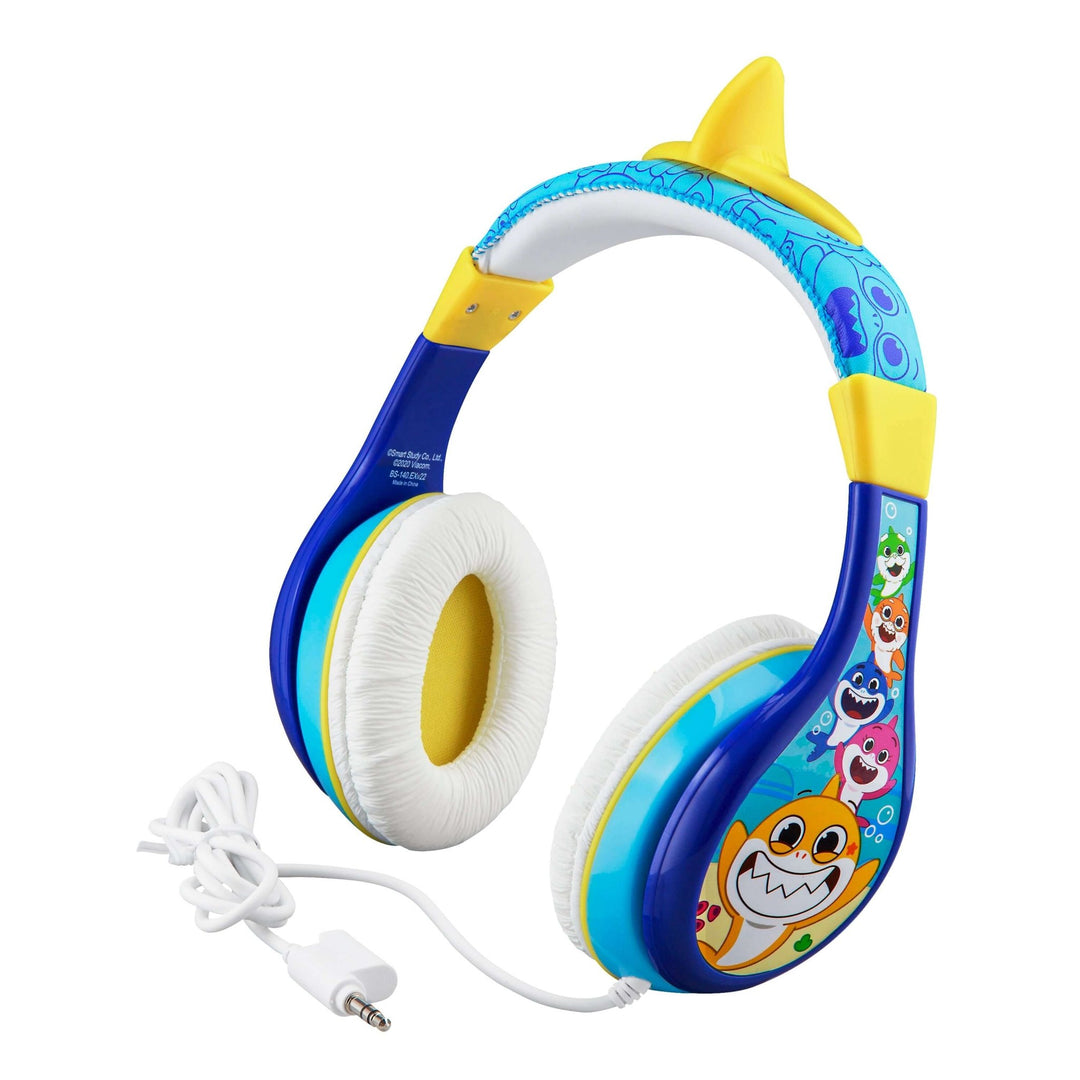 Baby Shark Wired Headphones for Kids - eKids