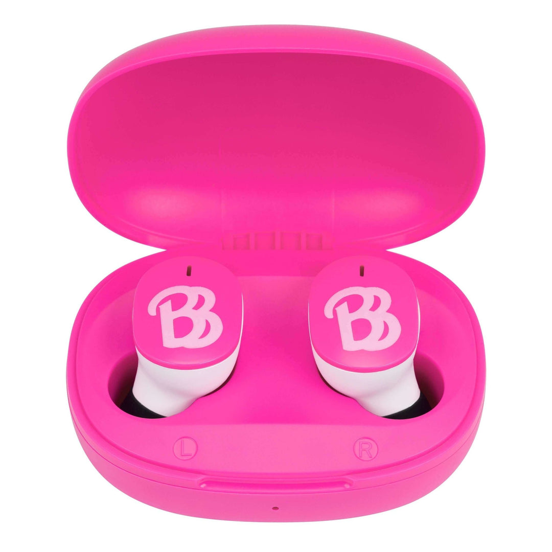 Barbie Bluetooth True Wireless Earbuds with Charging Case - eKids