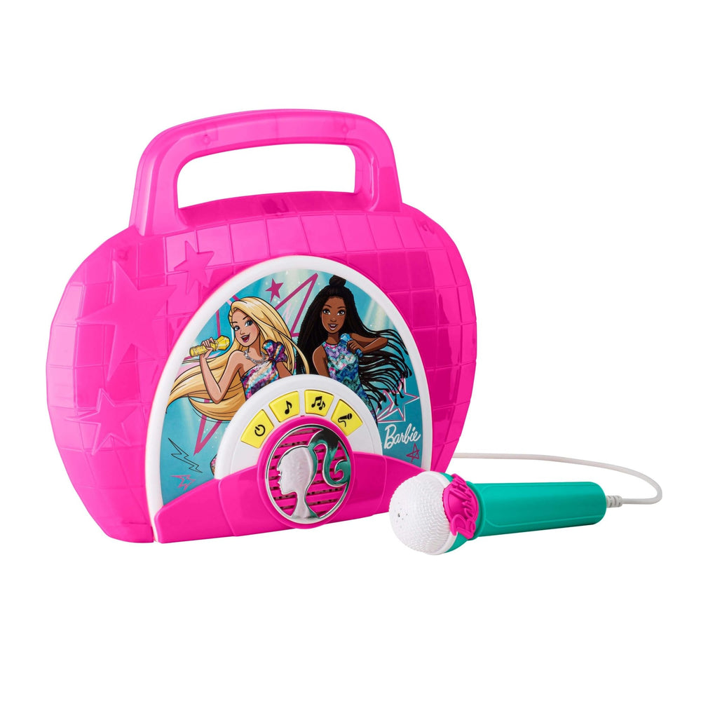 Barbie Karaoke Boombox Toy for Kids - eKids