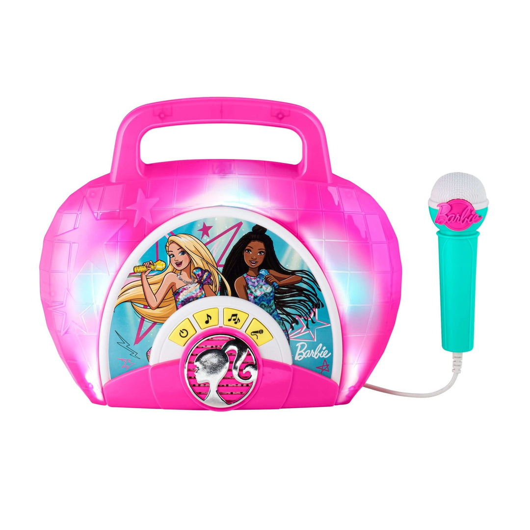 Barbie Karaoke Boombox Toy for Kids - eKids