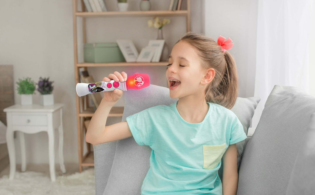 Barbie Karaoke Microphone Toy for Kids - eKids