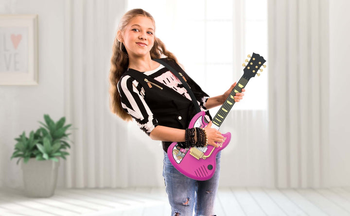 Barbie Toy Guitar with Built - in Music - eKids