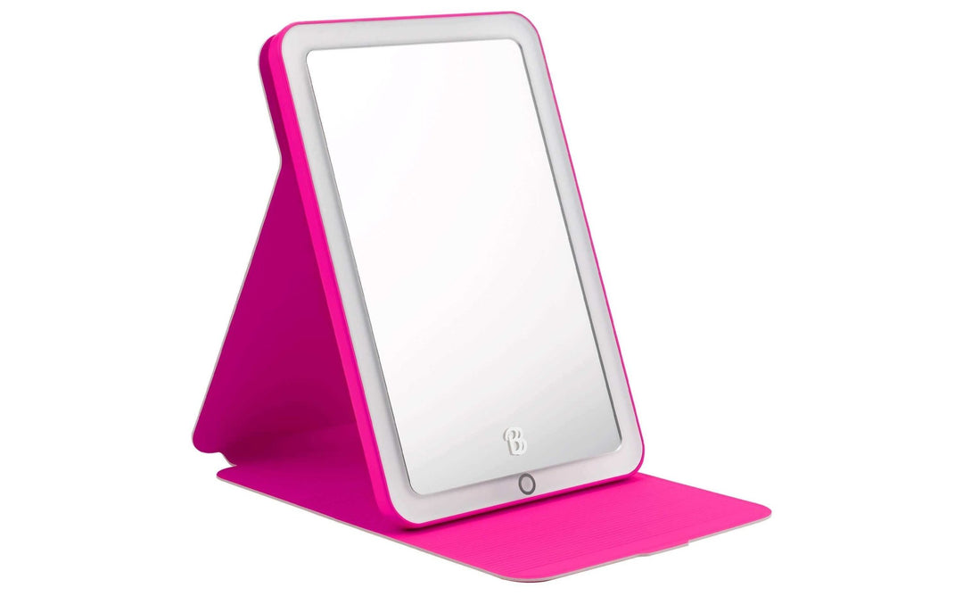 Barbie Travel Mirror with Light and Adjustable Stand - eKids