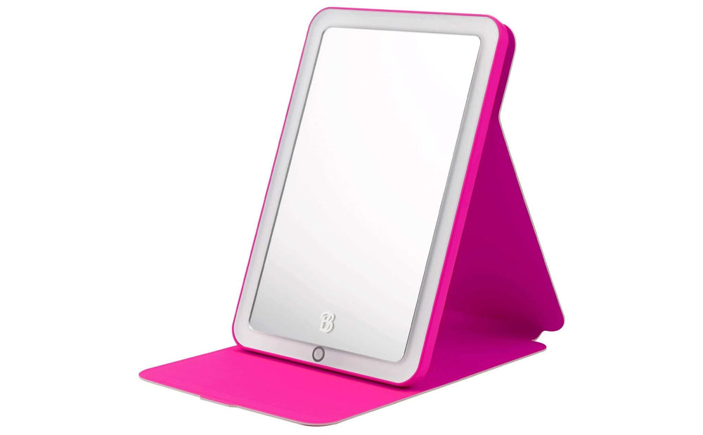 Barbie Travel Mirror with Light and Adjustable Stand - eKids