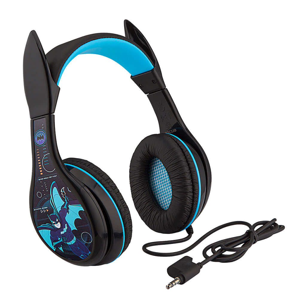 Batman Wired Headphones for Kids - eKids