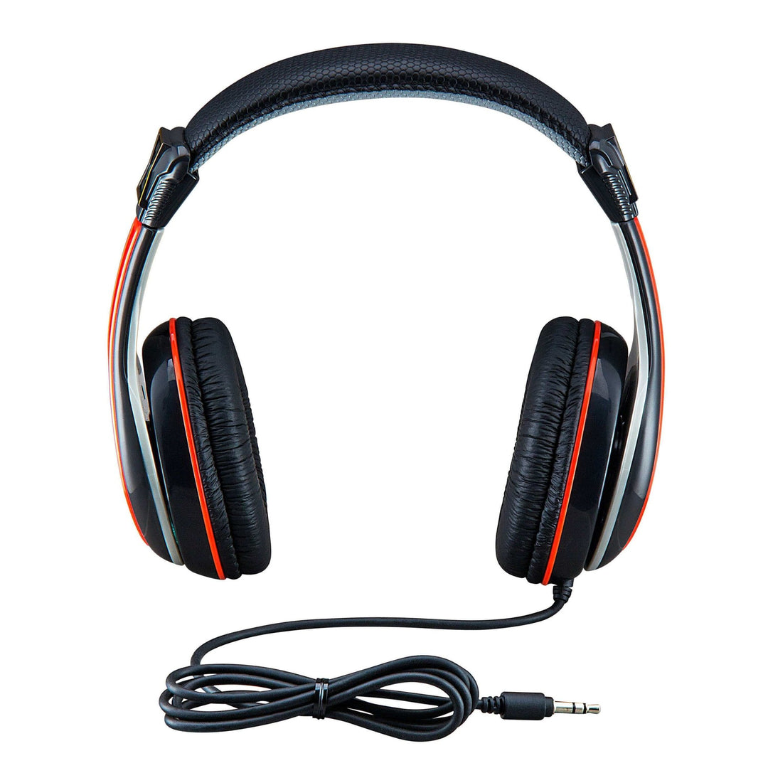 Black Widow Wired Headphones for Kids - eKids