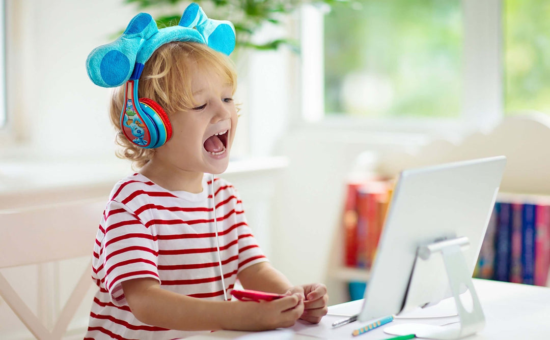 Blues Clues Wired Headphones for Kids - eKids