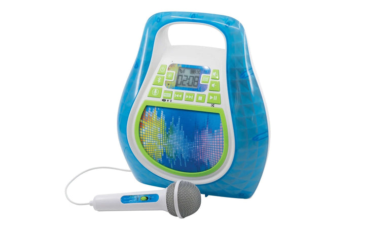 Bluetooth Karaoke Machine for Kids - Blue - eKids