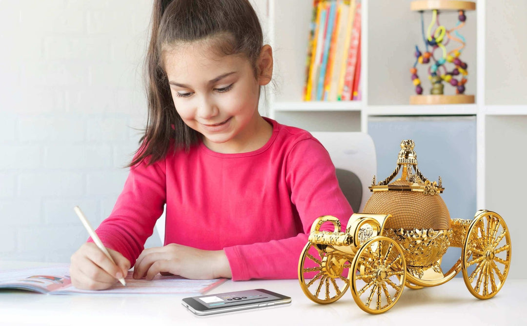 Cinderella Carriage Bluetooth Speaker for Girls - eKids