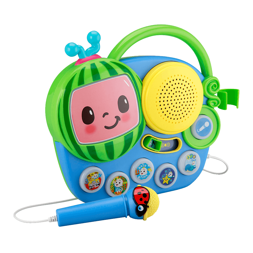 Cocomelon Karaoke Boombox Toy for Kids - eKids