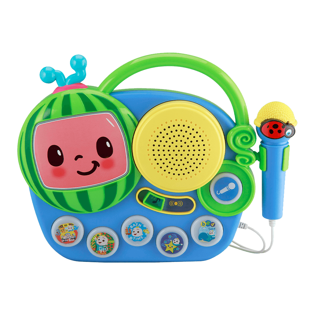 Cocomelon Karaoke Boombox Toy for Kids - eKids