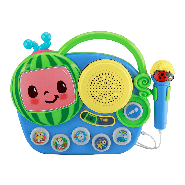 Cocomelon Karaoke Boombox Toy for Kids - eKids