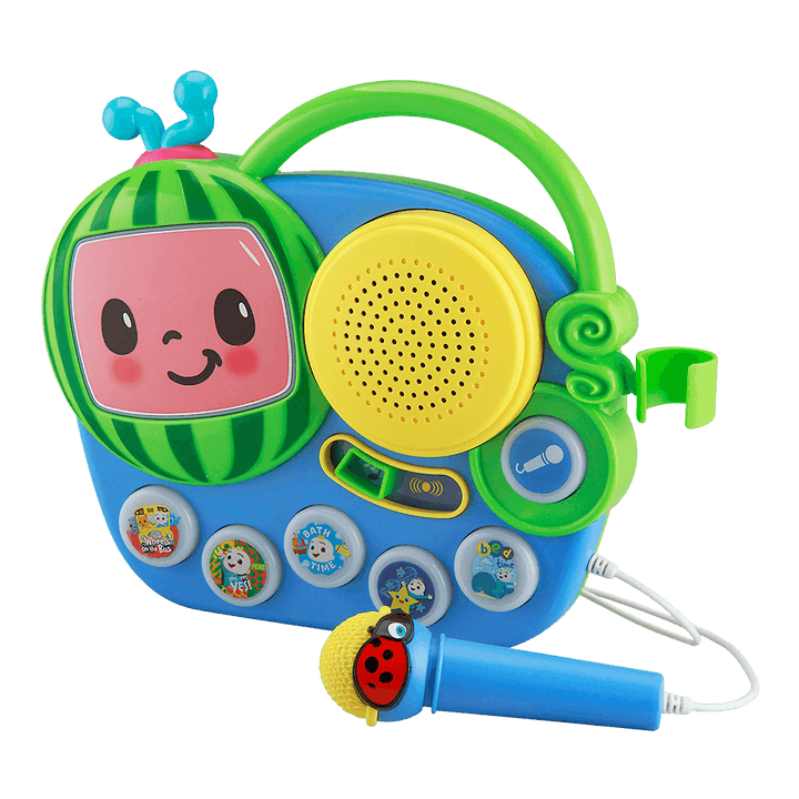 Cocomelon Karaoke Boombox Toy for Kids - eKids