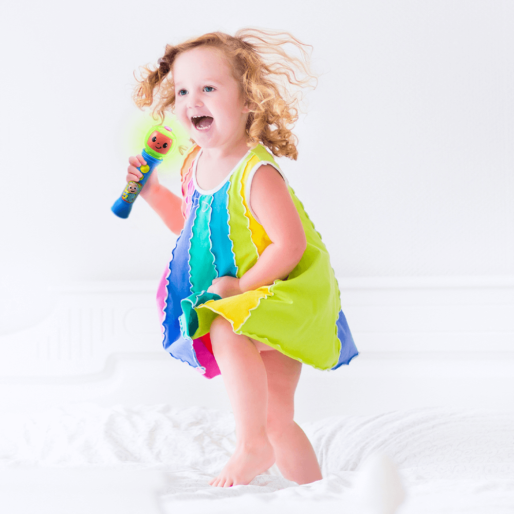 Cocomelon Karaoke Microphone Toy for Kids - eKids