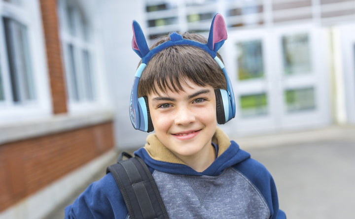 Disney Stitch Bluetooth Headphones for Kids - eKids