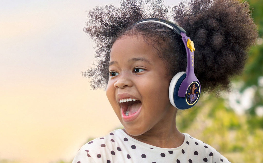 Disney Wish Wireless Headphones for Kids - eKids