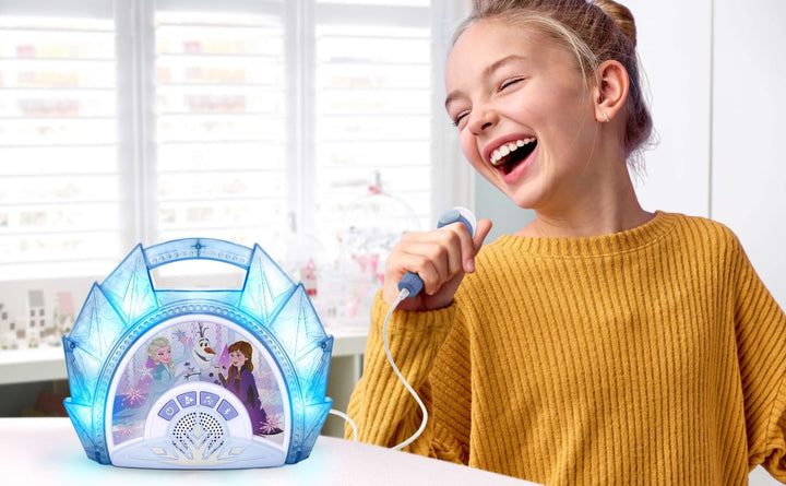 Frozen Bluetooth Karaoke Boombox Toy for Kids - eKids