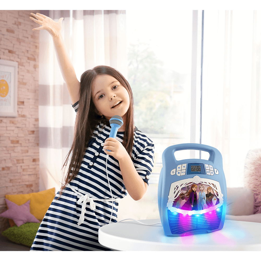 Frozen Bluetooth Karaoke Machine for Kids - eKids