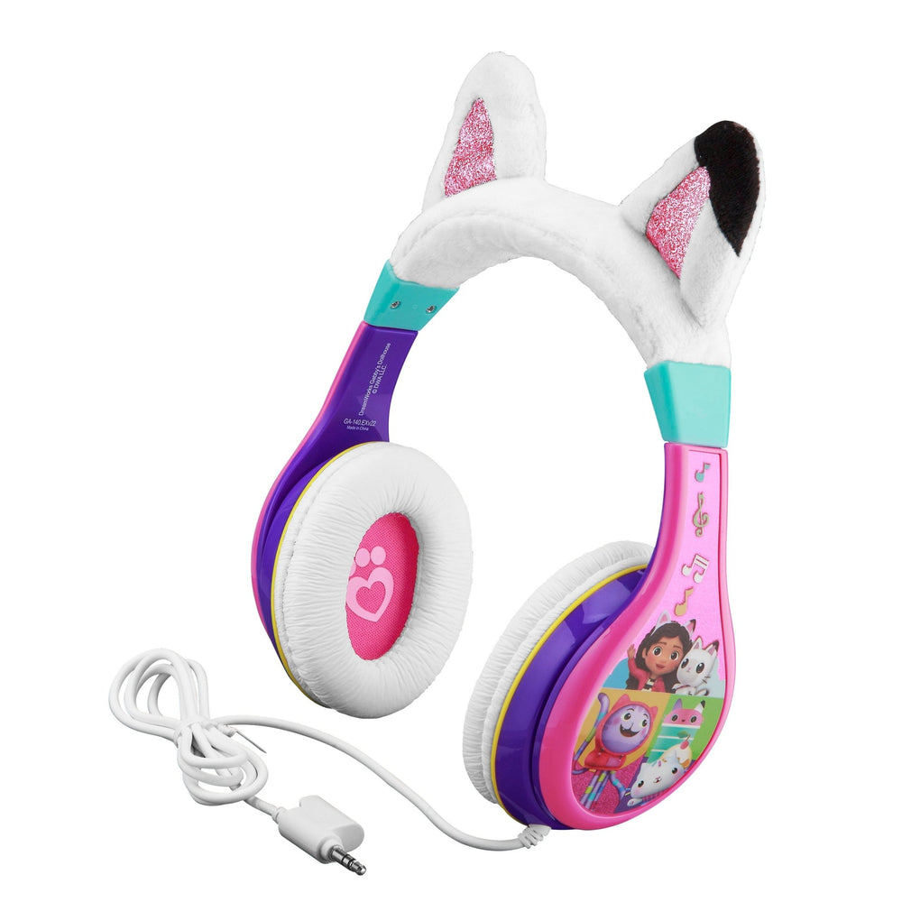 Gabbys Dollhouse Wired Headphones for Kids - eKids