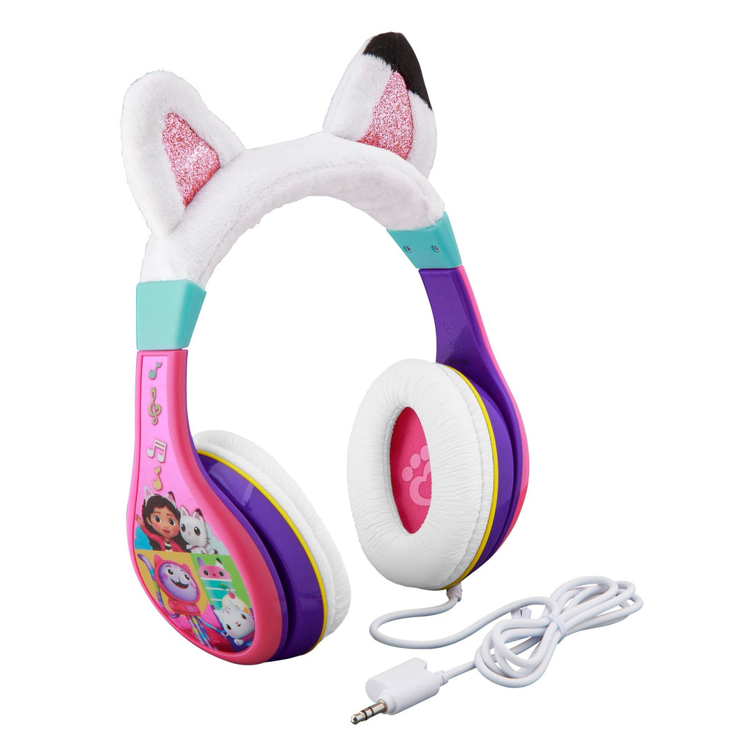 Gabbys Dollhouse Wired Headphones for Kids - eKids