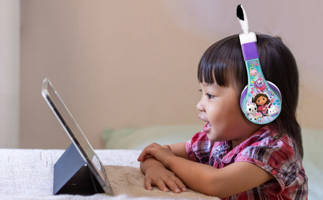 Gabbys Dollhouse Wireless Headphones for Girls - eKids