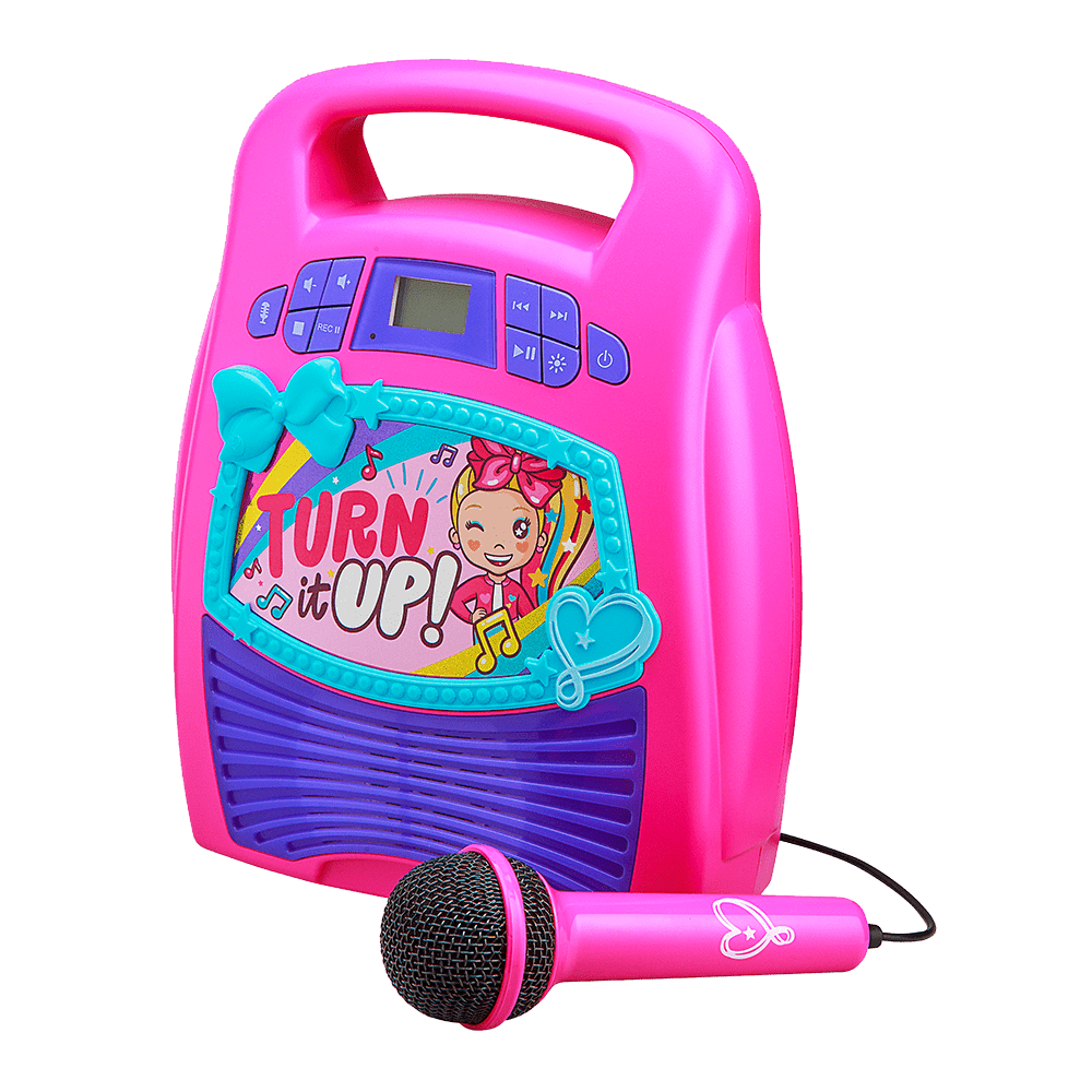 JoJo Siwa Bluetooth Karaoke Machine for Kids - eKids