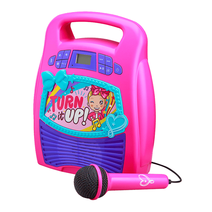 JoJo Siwa Bluetooth Karaoke Machine for Kids - eKids