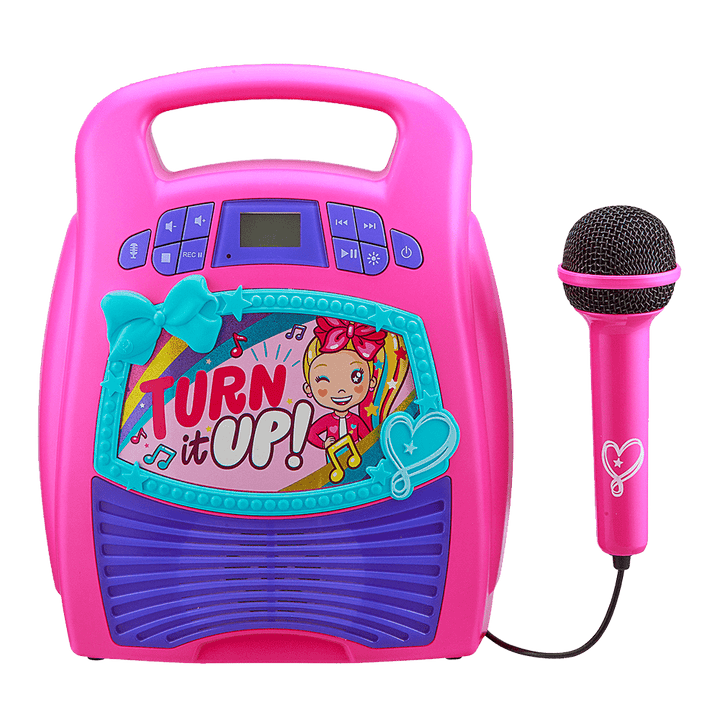 JoJo Siwa Bluetooth Karaoke Machine for Kids - eKids