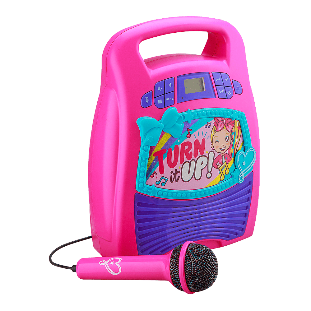 JoJo Siwa Bluetooth Karaoke Machine for Kids - eKids