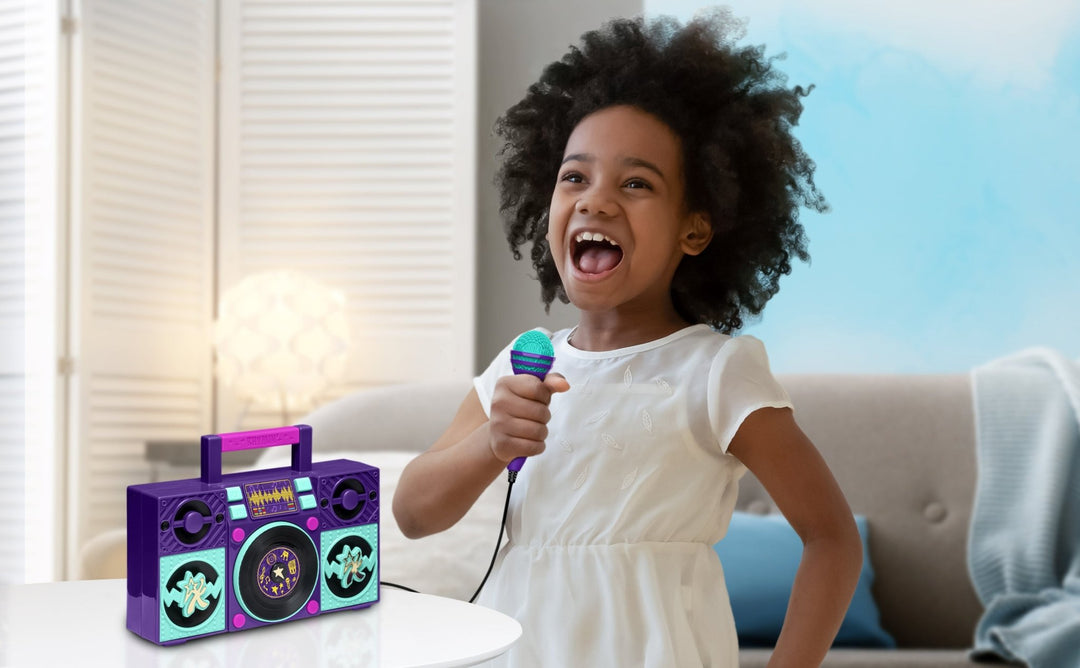 Karmas World Karaoke Boombox Toy for Kids - eKids