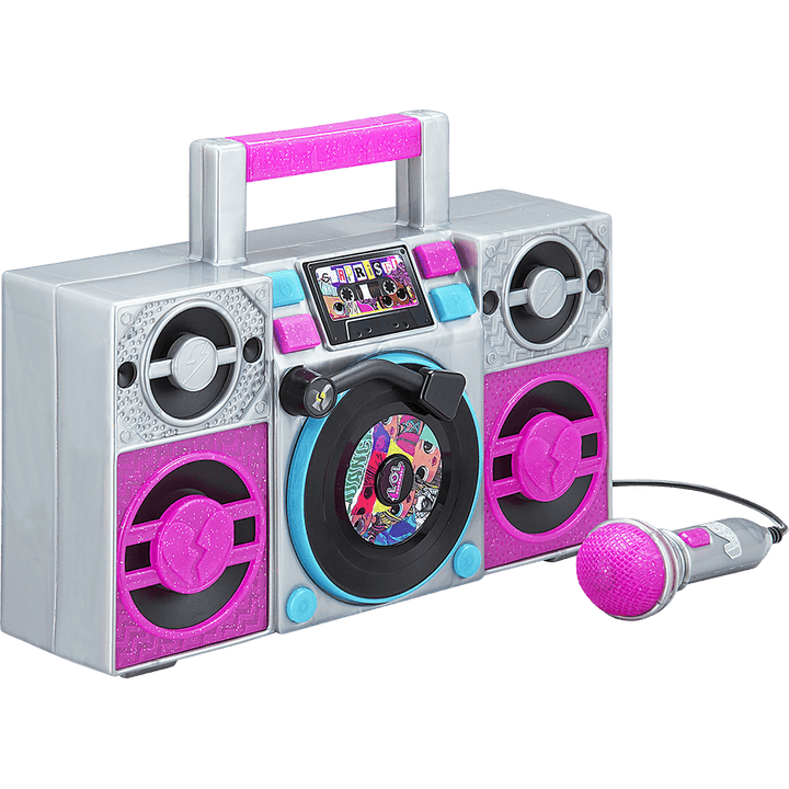 LOL Surprise Record and Sing Along Boombox Toy for Girls - eKids