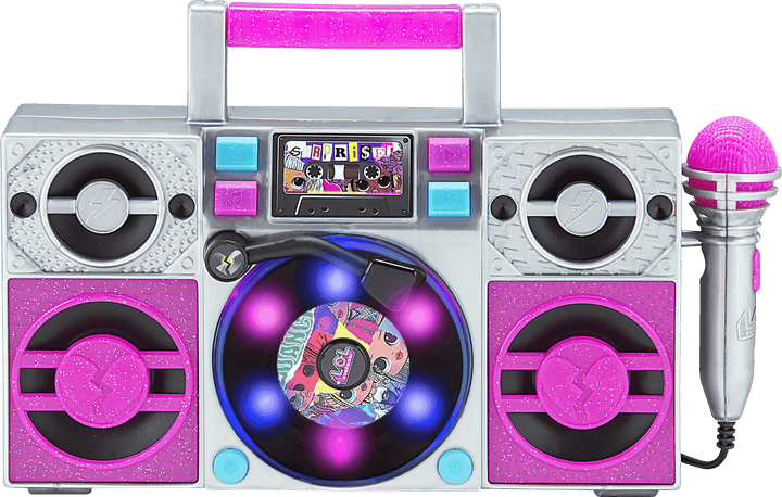 LOL Surprise Record and Sing Along Boombox Toy for Girls - eKids