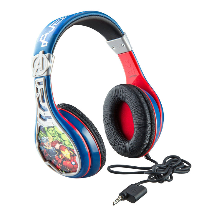 Marvel Avengers Wired Headphones for Kids - eKids