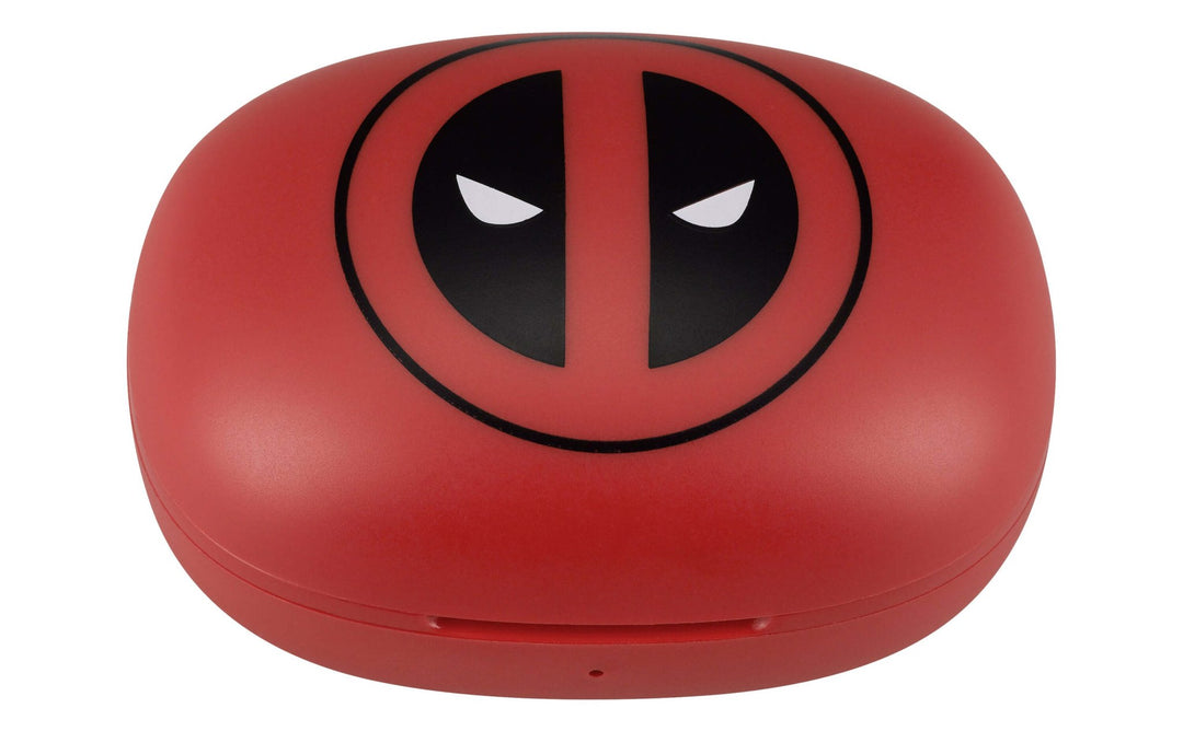 Marvel Deadpool Bluetooth True Wireless Earbuds with Charging Case - eKids