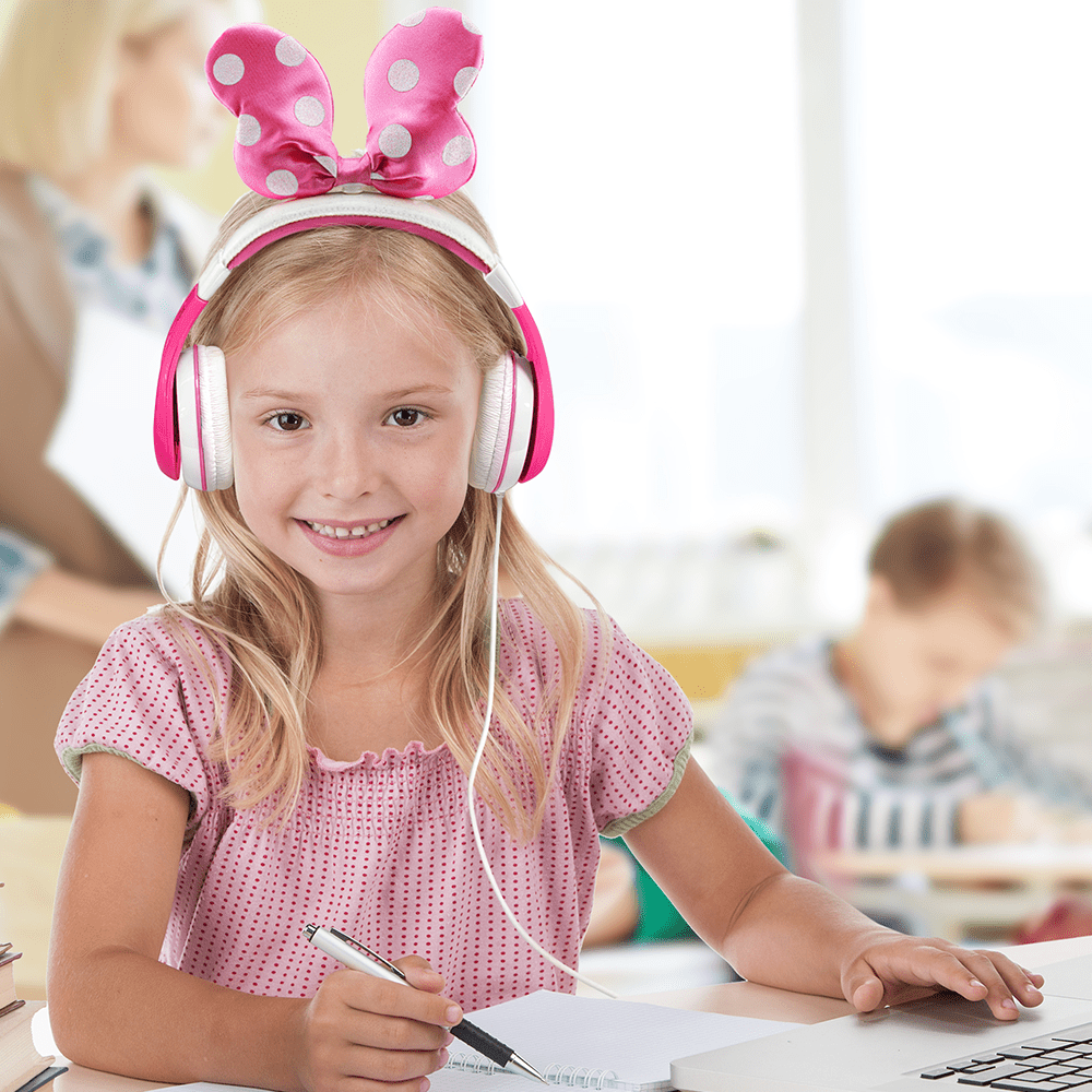 Minnie Mouse Wired Headphones for Kids - eKids