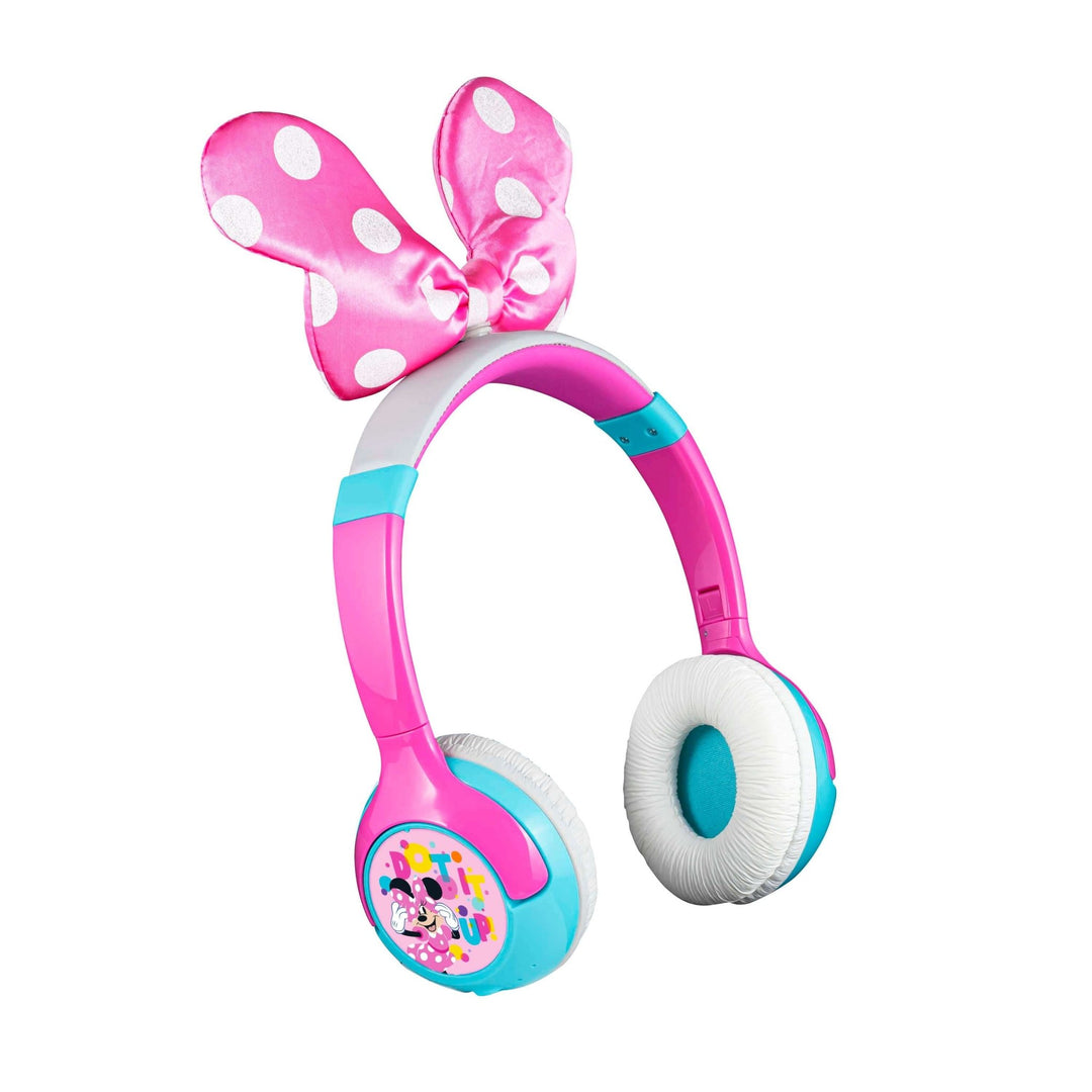 Minnie Mouse Wireless Headphones for Girls - eKids