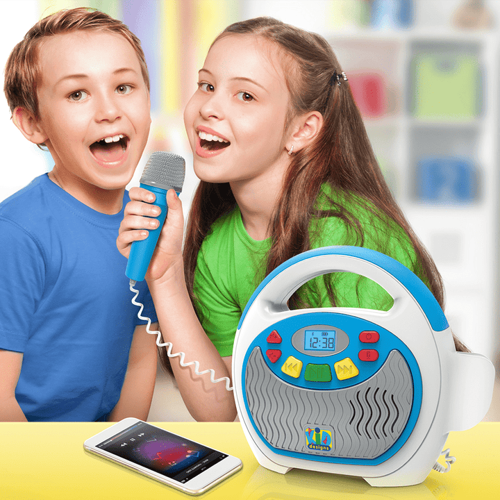 Mother Goose Club Bluetooth Karaoke Machine for Kids - eKids