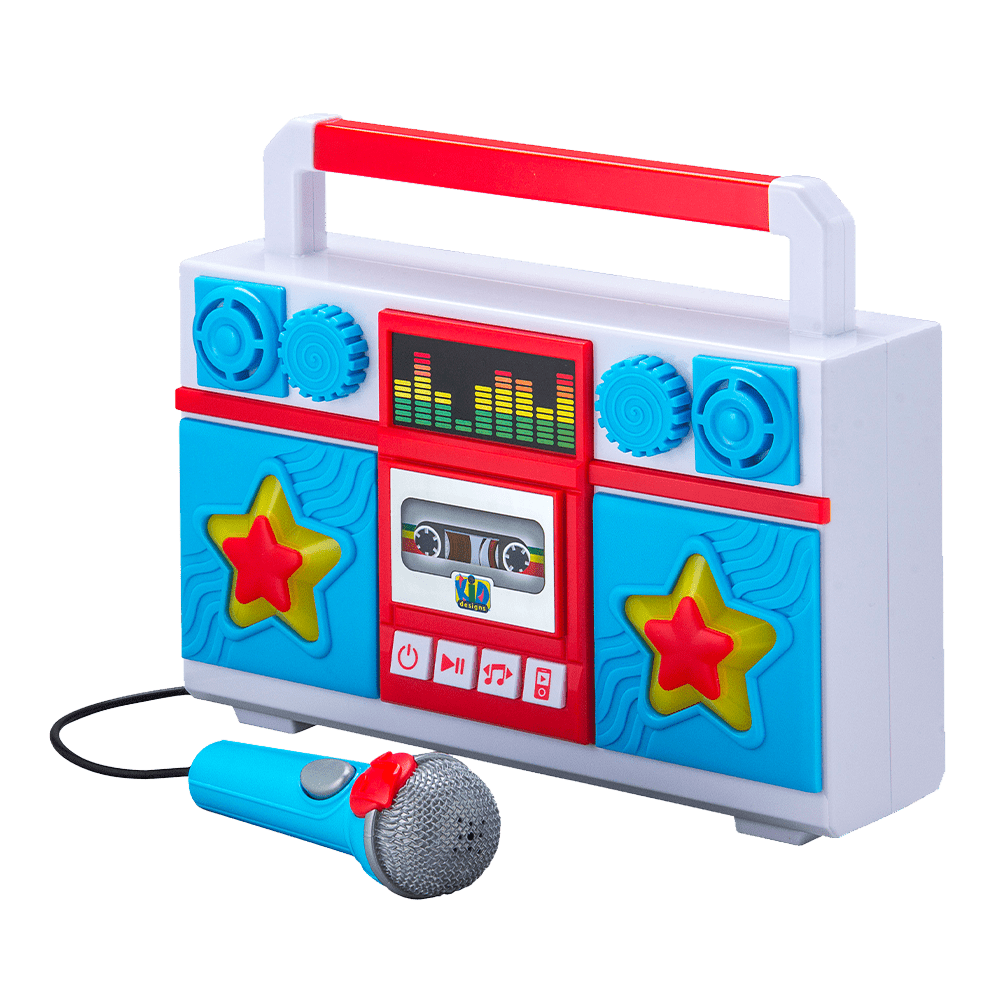 Mother Goose Club Karaoke Boombox Toy for Kids - eKids