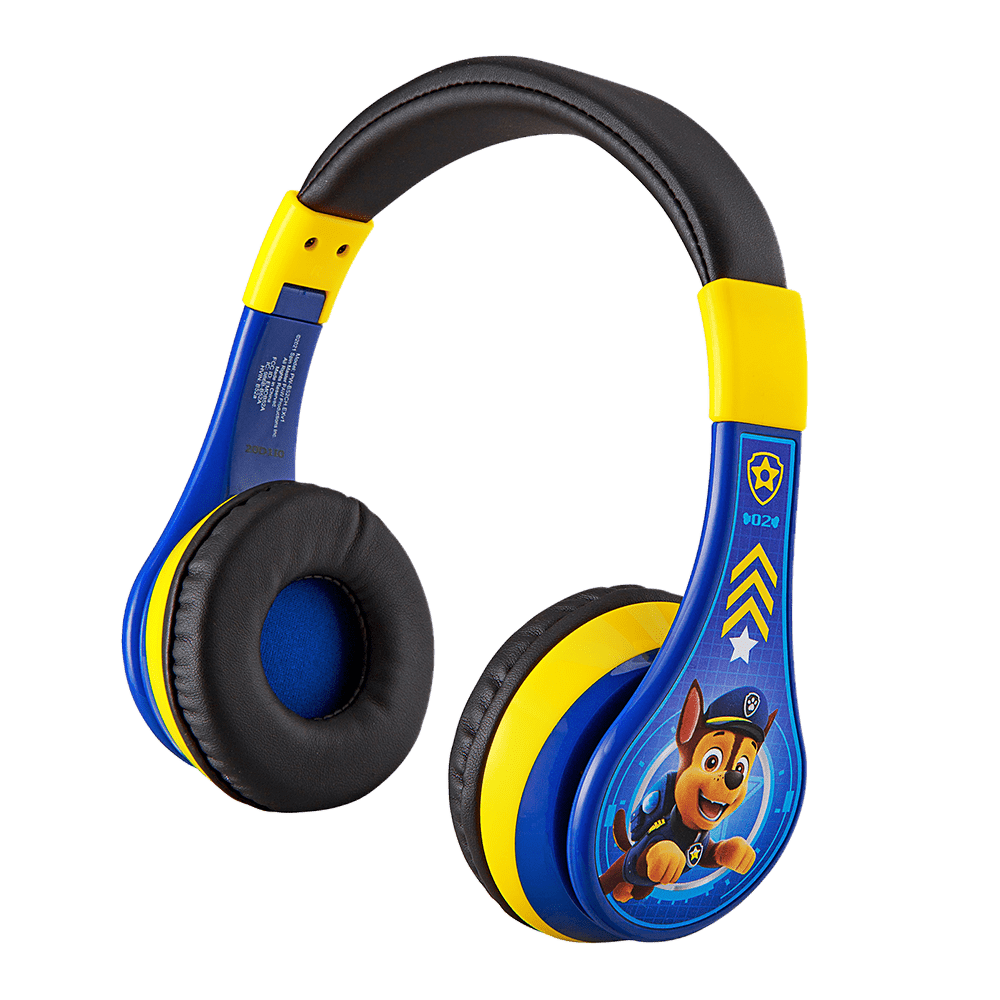 Paw Patrol Chase Bluetooth Headphones for Kids - eKids