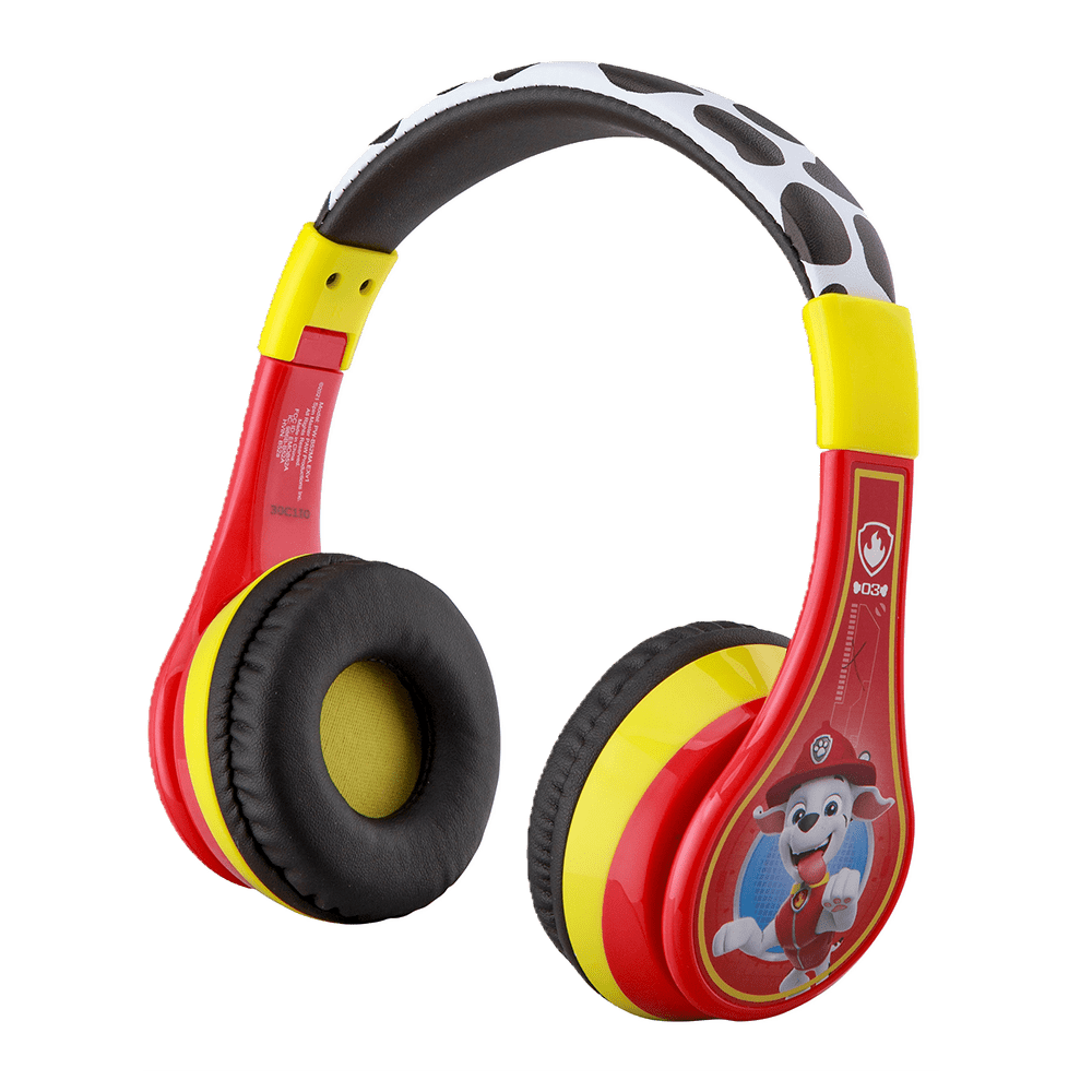 Paw Patrol Marshall Bluetooth Headphones for Kids - eKids