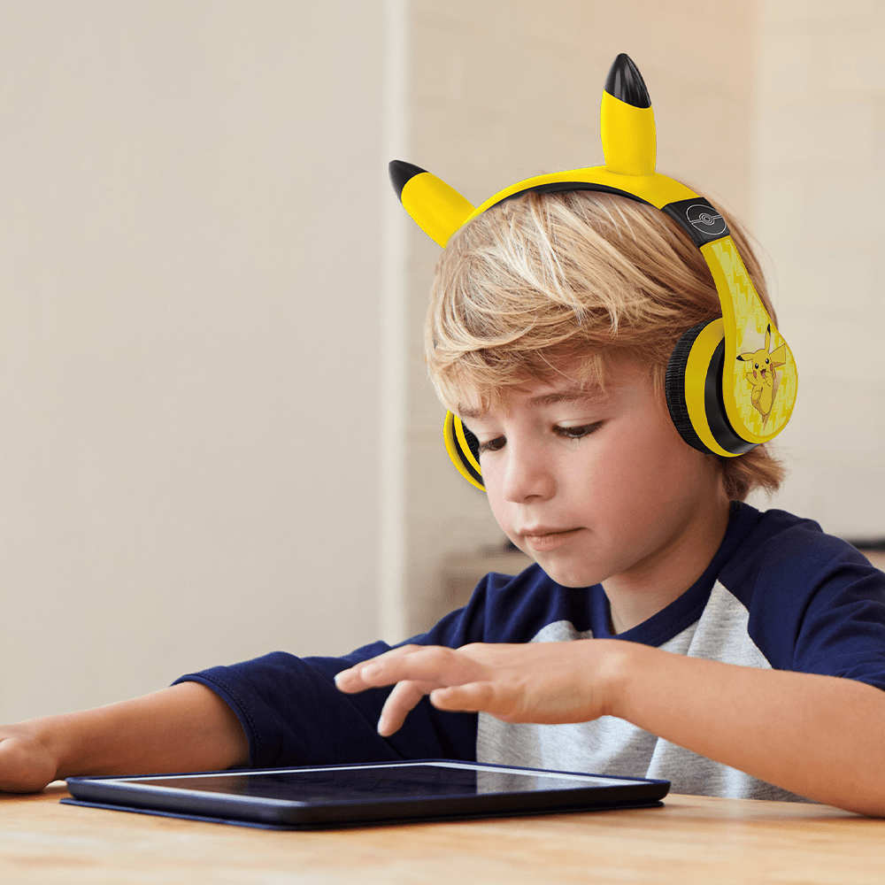 Pokemon Pikachu Bluetooth Headphones for Kids - eKids