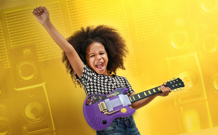 Rainbow High Toy Guitar with Built - in Music - eKids