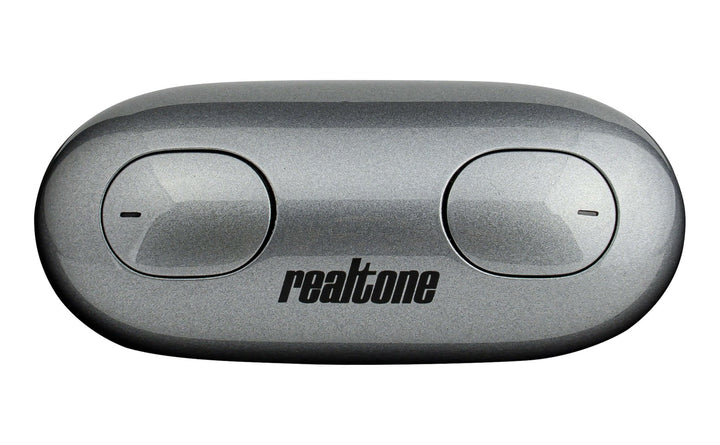 Realtone Wireless Earbuds with Charging Case - Gray - eKids