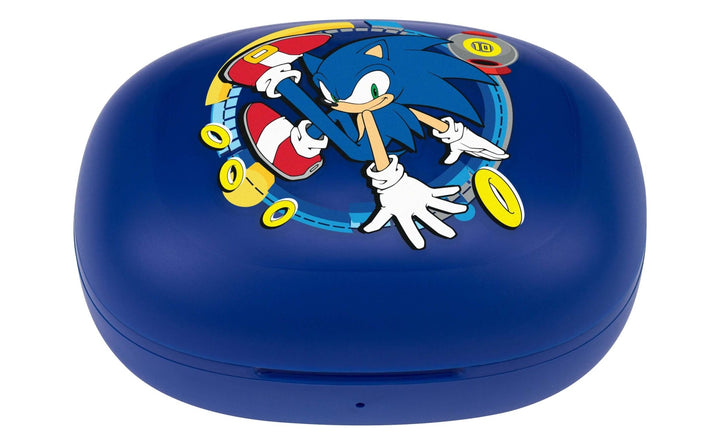 Sonic The Hedgehog Bluetooth True Wireless Earbuds with Charging Case - eKids