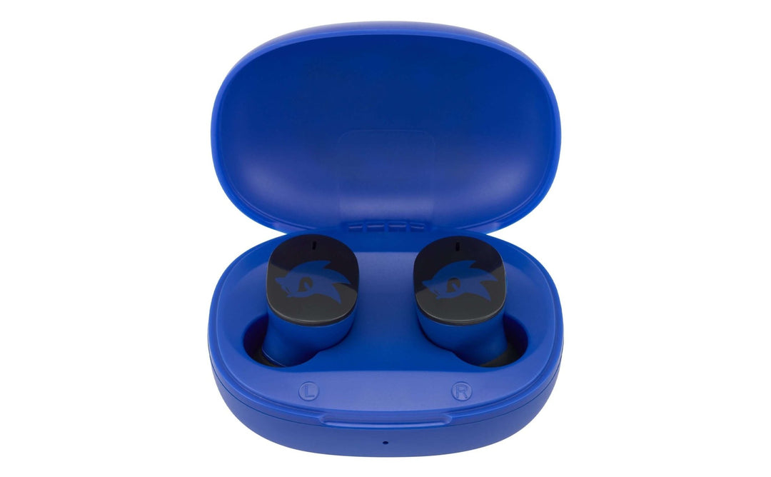 Sonic The Hedgehog Bluetooth True Wireless Earbuds with Charging Case - eKids