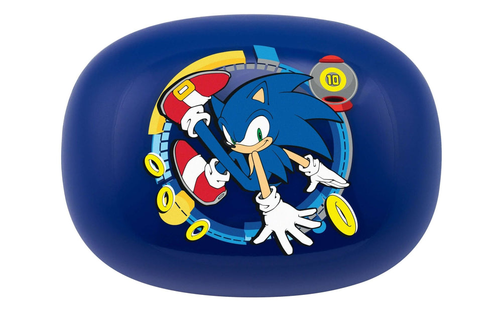 Sonic The Hedgehog Bluetooth True Wireless Earbuds with Charging Case - eKids