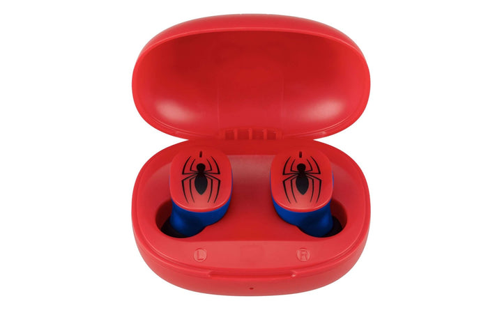 Spiderman Bluetooth True Wireless Earbuds with Charging Case - eKids