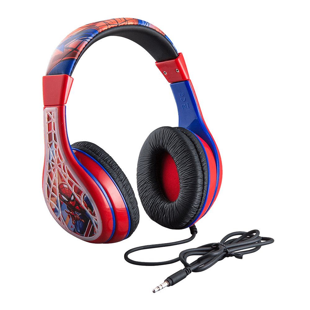 Spiderman Wired Headphones for Kids - eKids